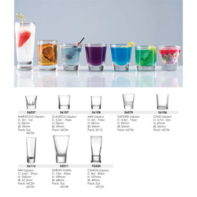 Shot glasses